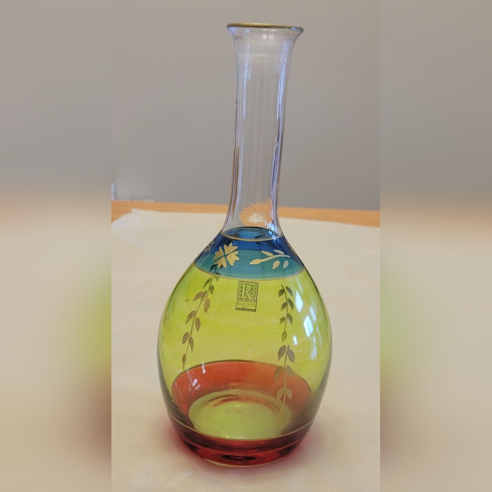 1950's vintage MCM Roscher & Co Romanian decanter